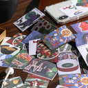 Retro Quotes and Images Poster Material Paper Sticker Pack