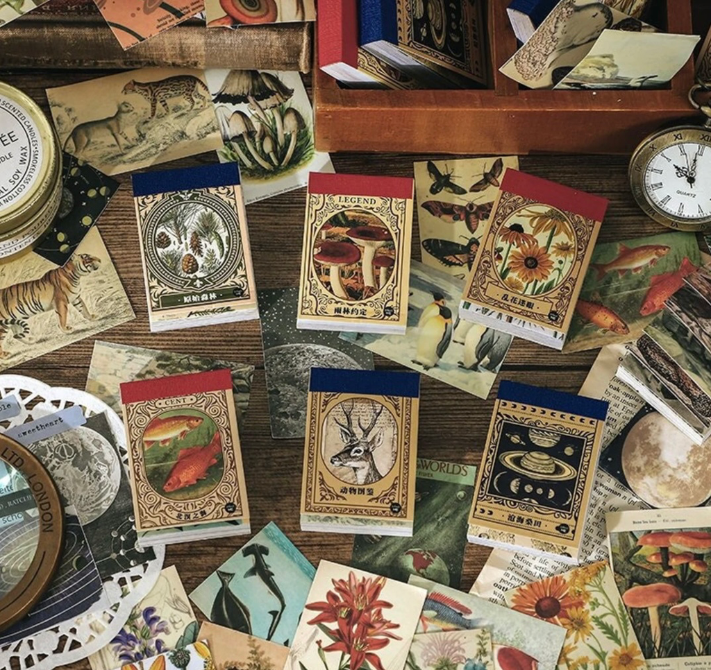 Vintage Sticker Book 