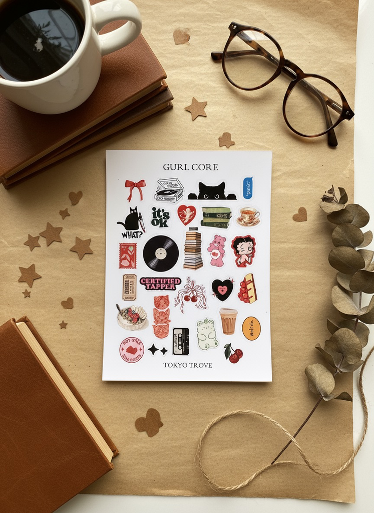 Gurl Core Sticker Sheet