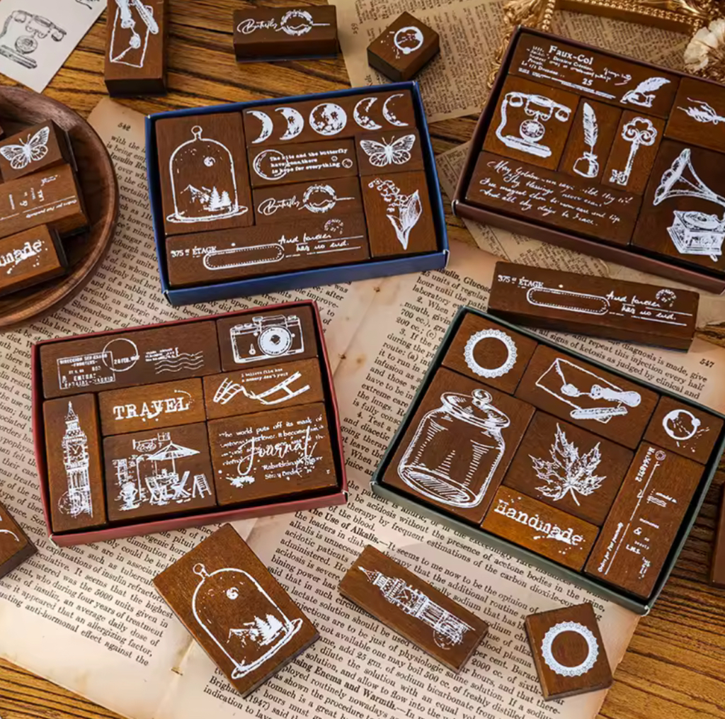 Wooden Stamp Set