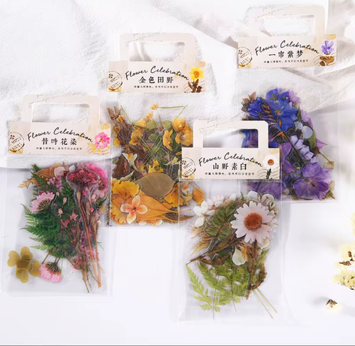 PET Flower Stickers 